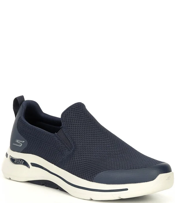 Skechers Performance Go Walk Arch Fit-Togpath 9.5 Men's Navy