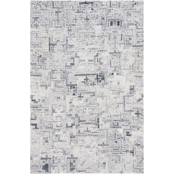 Safavieh Rugs Abstract Ivory, Black 3' x 5'