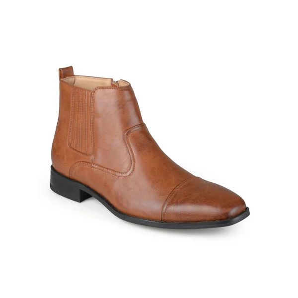 Vance Co. Men's Faux Leather Cap Toe Dress Boots 10.5 Alex