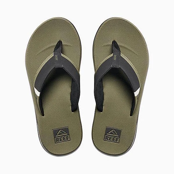 Reef Fanning Low Mens Flip Flops - 10, Brown