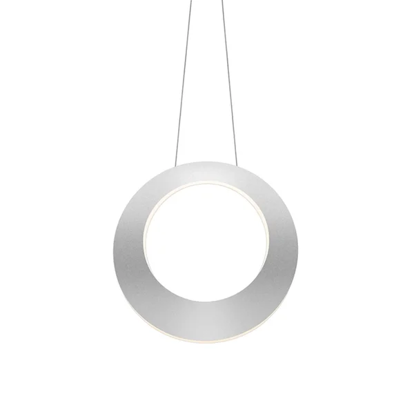 Sonneman 1754.16 - Haro 16x22 LED Pendant, Bright Satin Aluminum
