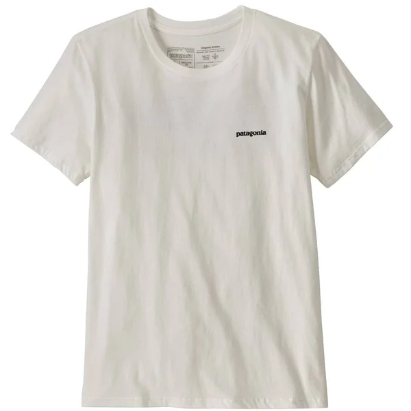 Patagonia - Camiseta WS P 6 Logo Organic Crew Toasted Peach - L