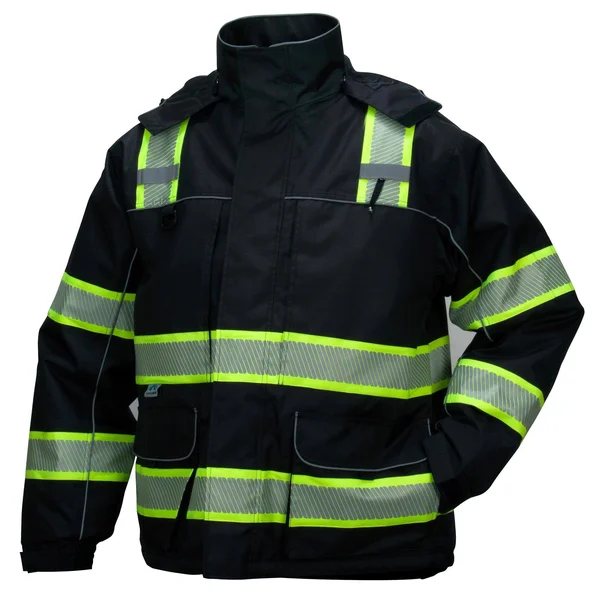 Pyramex RPB3511 Type 0 Class 1 Black Reflective Parka