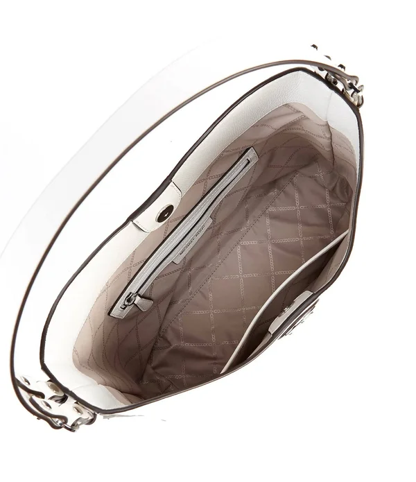 Michael Michael Kors Bowery Large Leather Hobo Shoulder Bag - Soft Pink