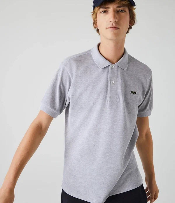 Lacoste Classic Chine Short-Sleeve Polo Shirt - S