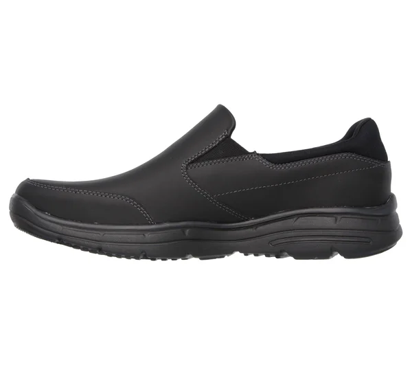 Skechers Men's Relaxed Fit Glides Calculous Slip On - Black