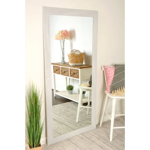 Texture Framed Wall Mirror - 32 x 55