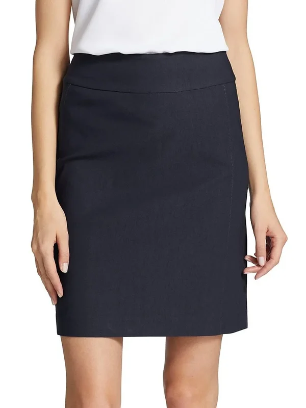 Wonderstretch Skirt Pants - Nic+Zoe 12, Dark Indigo