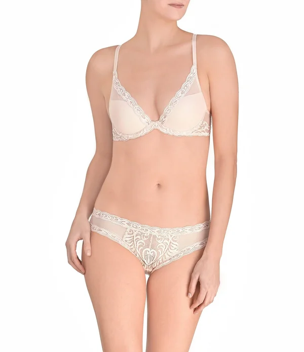 Natori Feathers Contour Dramatic Plunge Bra - 30DD