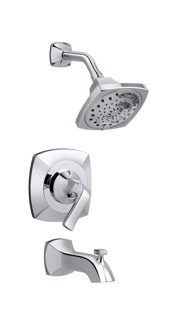 Rubicon Rite-Temp Bath and Shower Trim with Lever Handle - 1.75 GPM