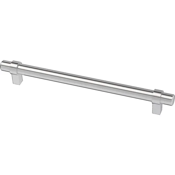 Liberty Essentials 7-9/16 in. (192mm) Center-to-Center Wrapped Chrome Plated Bar Drawer Pull (24-Pack)