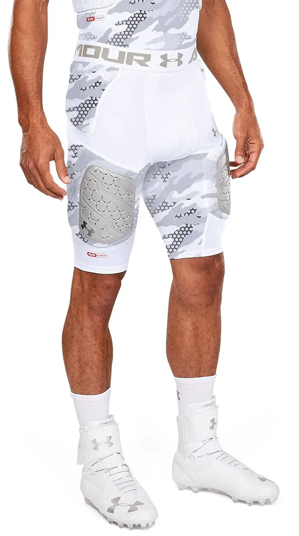 Under Armour Adult Game Day Armour Pro 5-Pad Girdle - Small, White