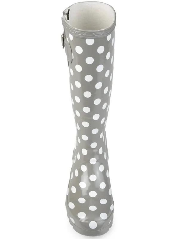 Journee Collection Women's Mist Rainboot - Navy
