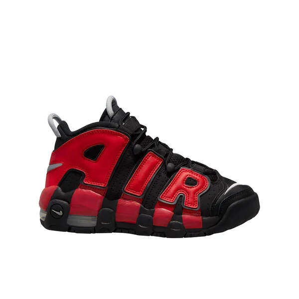 Nike Air More Uptempo GS Black Red Blue - Size 3.5 Kids