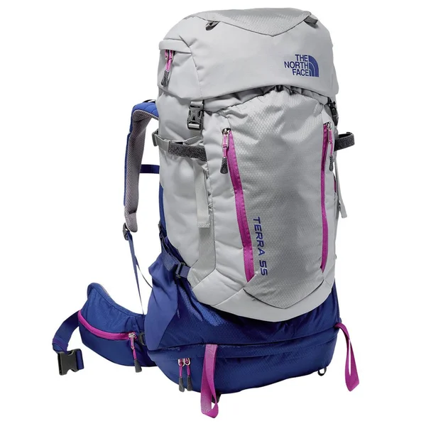 The North Face Women & S Terra 55 Backpack - Grey, Blue