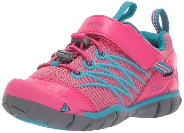 Keen Kids& Chandler CNX Shoe - 10 - Bright Pink, Lake Green