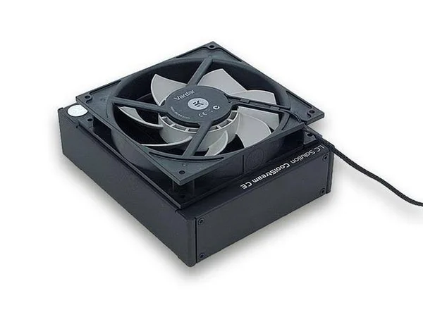 EKWB EK-CoolStream CE 280 Radiator Dual Black, 320 x 145 x 45mm