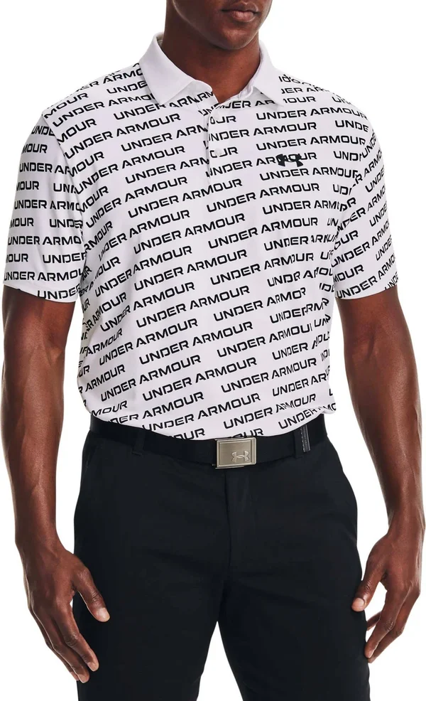 Under Armour Men's Playoff 2.0 Golf Polo, Small, White