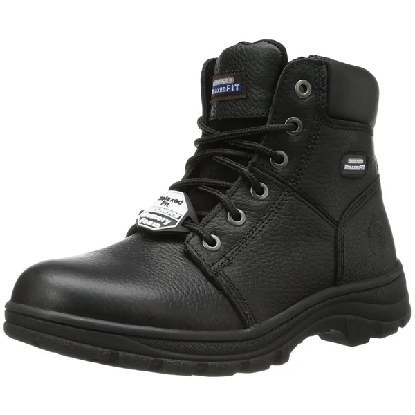 Men's Skechers Work Workshire Condor Boot, Size 11.5, Black