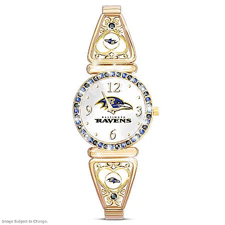My NFL Baltimore Ravens Ultimate Fan Women's Watch