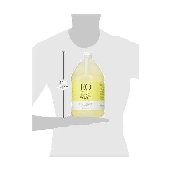 EO Products Liquid Hand Soap Lemon and Eucalyptus - 128 fl oz
