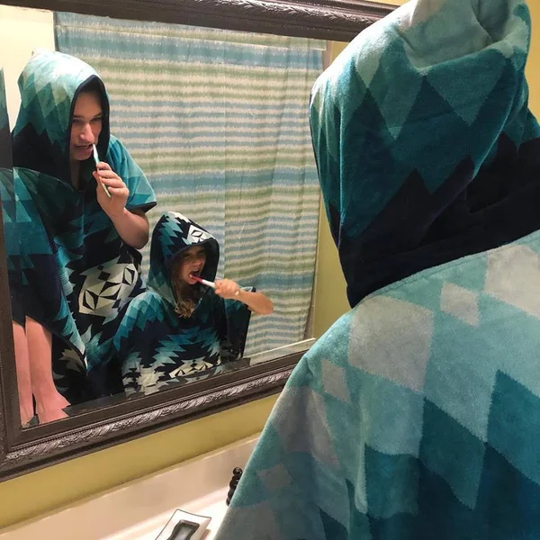 Kids Jacquard Hooded Towel, Papago Park