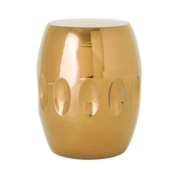 Emissary Orion Garden Stool - Gold