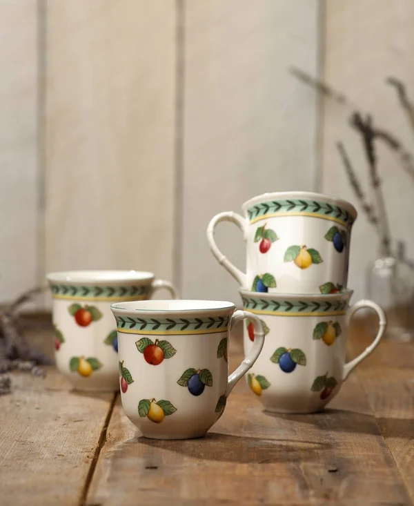 Villeroy & Boch French Garden Fleurence Mug, Set of 4