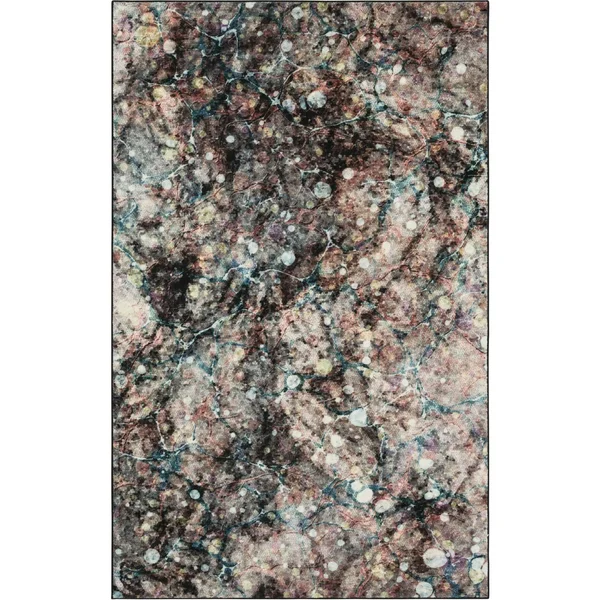 Mohawk Home Prismatic Layered Marble Rug, Grey, 2x3 ft