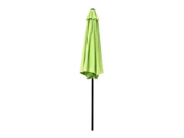 9 ft Metal Patio Umbrella Tilt Cranked 8 Ribs Outdoor Market Table Umbrella