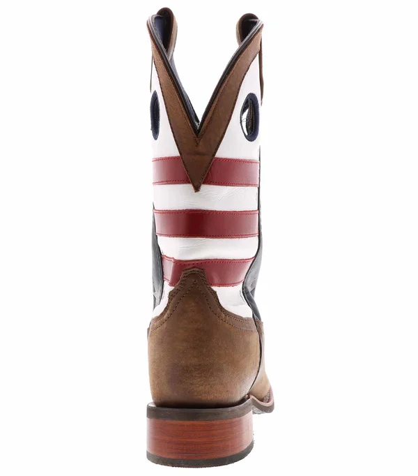 Smoky Mountain Men's Stars and Stripes Boots