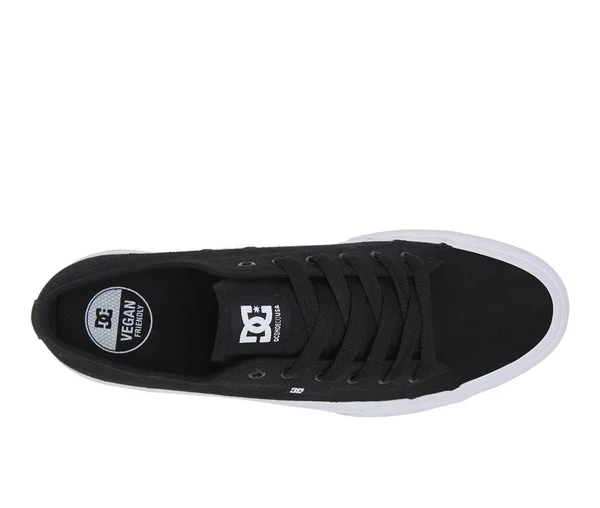 Men's DC Manual Skate Shoes in Black/White Size 7.5 Medium