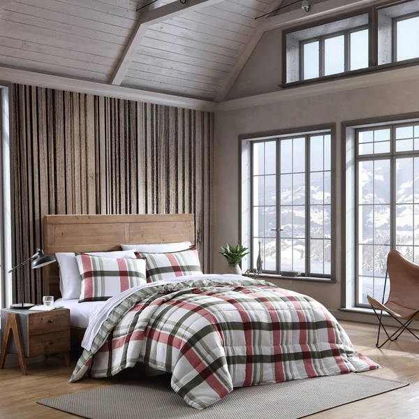 Eddie Bauer Stanton Plaid Comforter Set, Twin