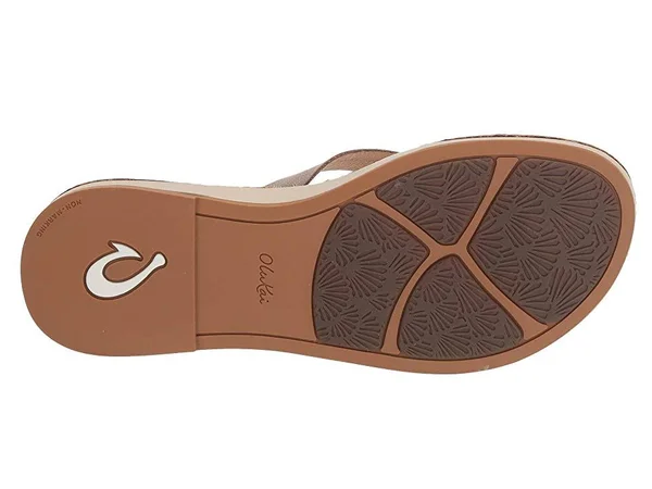 Olukai Nohie Sandals - Women's Bubbly/Tan 6
