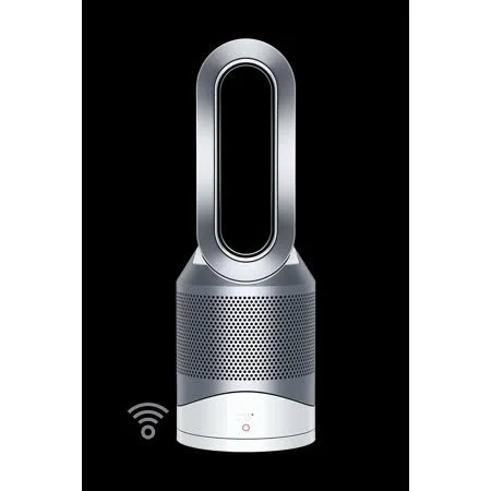 Dyson HP02 Pure Hot+Cool Link Connected Air Purifier, Heater & Fan, White/Silver, Refurbished, White/Silver 3