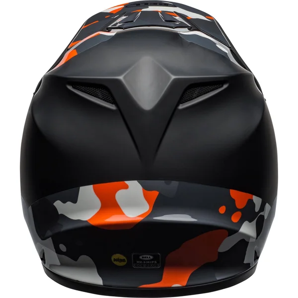 Bell MX-9 MIPS Helmet Presence Black/Orange/Camo 2XL