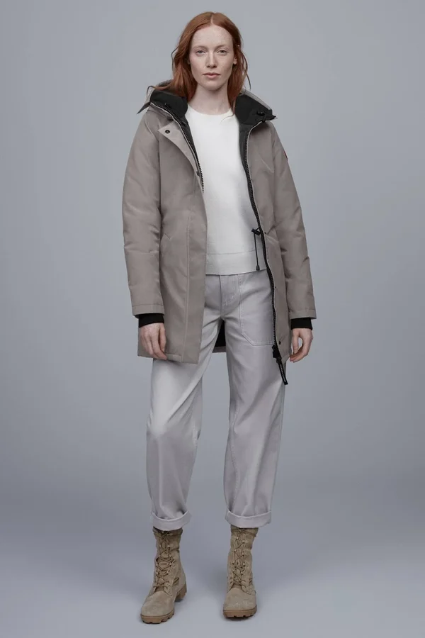 Canada Goose Victoria Parka (Women - Moonstone Grey, S)