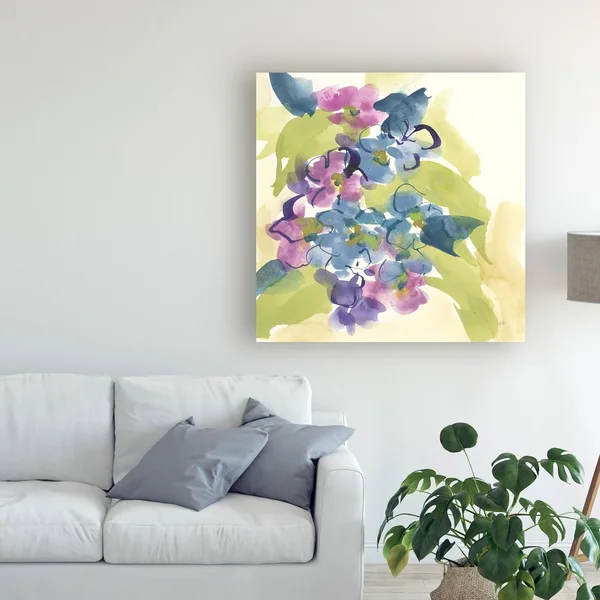 Trademark Fine Art 'Cool Spring Bouquet 2' Canvas Art by Chris Paschke, Size: 24 x 24