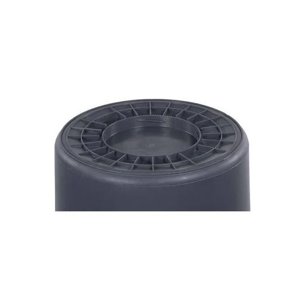 Carlisle Bronco Round Waste Container - 44 Gallon, Gray - 34104423