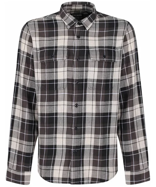 Filson Men's Scout Shirt Olive/Black/Tan M