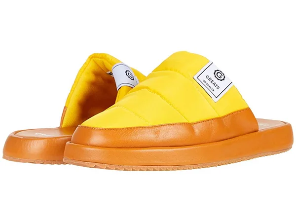 Greats The Foster Slipper - Yellow - US 14