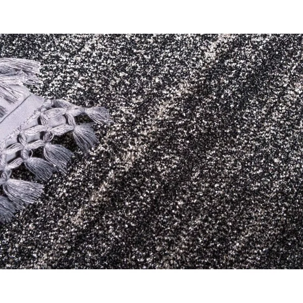 2&7x22x10& Runner Maria Del Mar Rug Black/Ivory - Unique Loom