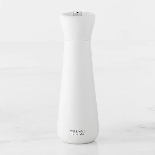 Williams Sonoma Wood Salt Mill - White, Williams Sonoma