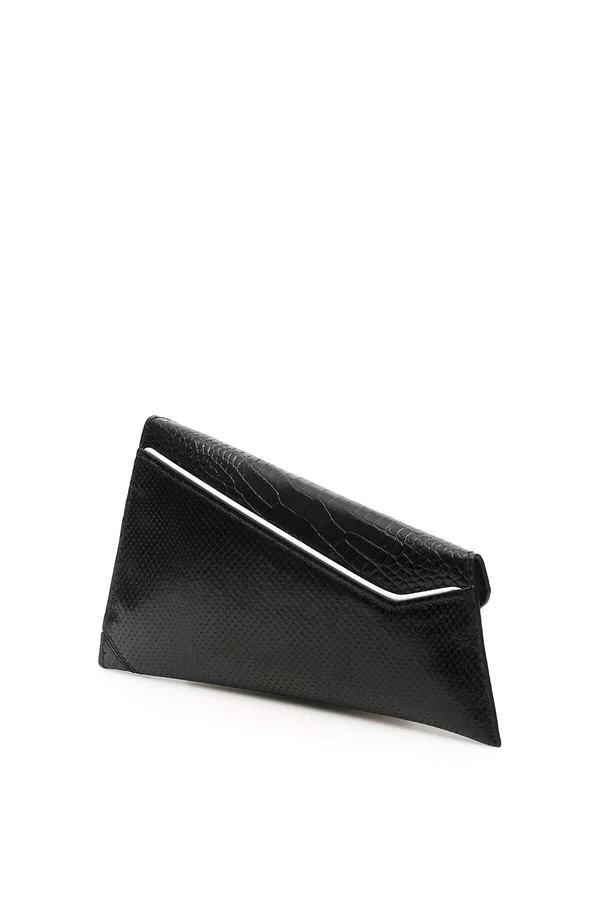 Tory Burch Womens Kira Chevron Chain Wallet