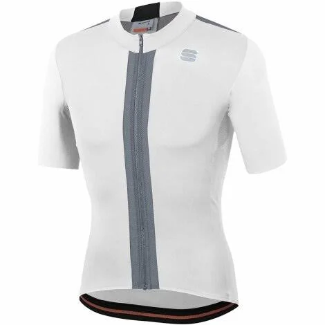 Sportful Strike Short Sleeve Jersey Black White Grey - S