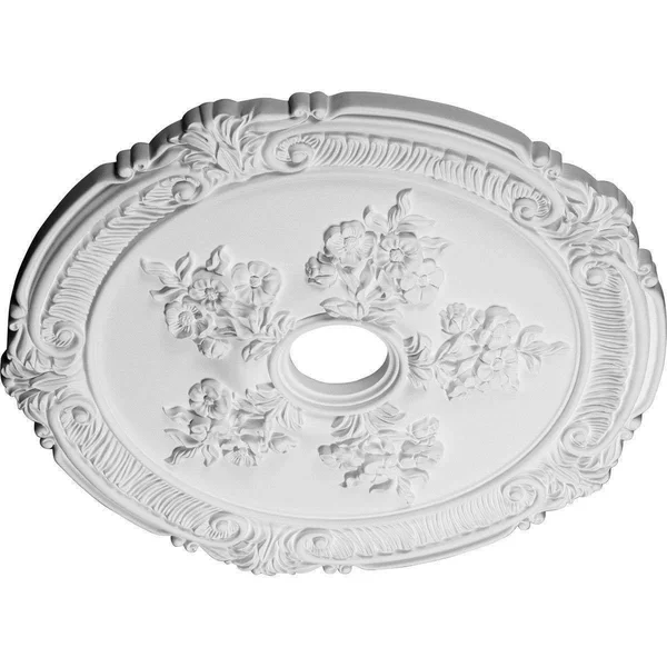 Ekena Millwork Attica with Rose Ceiling Medallion - ShopLadder
