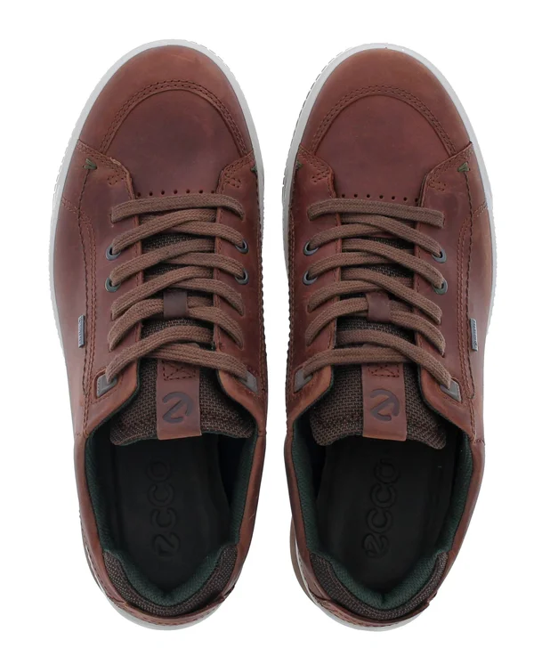 Men's Ecco Byway Tred GTX Sneaker Shoes - Brandy - 41