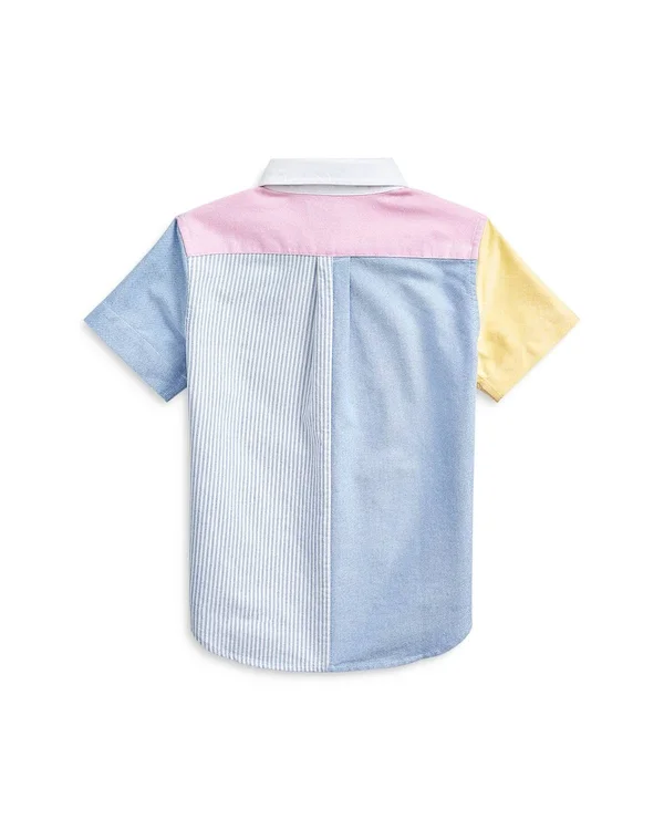 Polo Ralph Lauren Little Boys 2T-7 Short-Sleeve Oxford Fun Shirt - 6