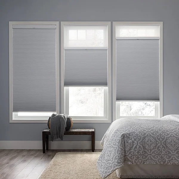 Real Simple Cordless Day/Night Cellular 31.5x22 x 72x22 Shade in Snow