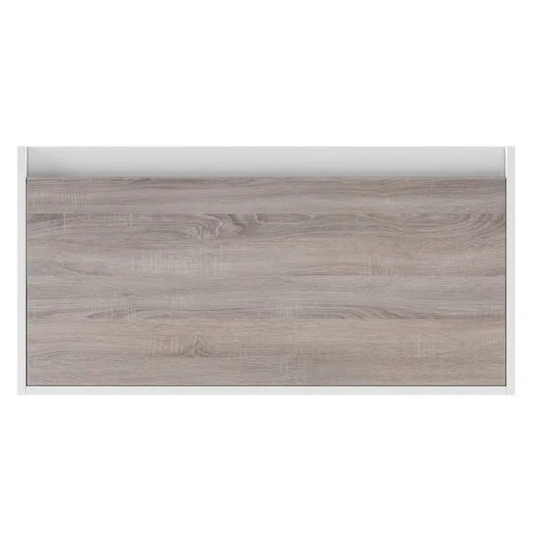 32x22 Bathroom Vanity Cabinet + Ceramic Sink, Tribeca, W 32 x H 20 x D 18 in RHD Weathered